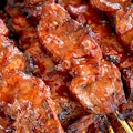 Pork BBQ Tray (30 Skewers)