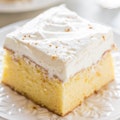 Tres Leche Sliced Cake