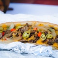 The Works Cheesesteak
