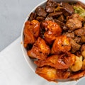 6 Pcs Wing & 3 Protein Teriyaki Rice Plate