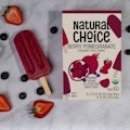Natural Choice Organic Pomegranate Berry Fruit Bars (Box of 4)