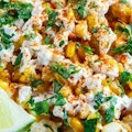 Mexican Corn nachos.