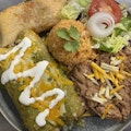 Vegeterian Tamal Dinner Plate