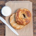 Organic Bagel with Spread