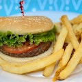 Kids Burger with Fries