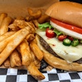 Spicy Pepperjack Burger Combo