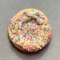 Rainbow Confetti Cookie