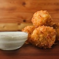 Queso Bites With Homemade Dipping Sauce!