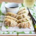 Steamed Veggie Potstickers (6)
