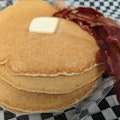 Full Stack Pancakes w/ Breakfast Meat