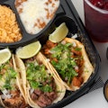 Panchito's Taco combo ( 3 tacos rice & beans )