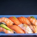 8 pcs Salmon Sushi Sampler