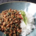 Krapow Chicken Over Rice