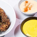 Chicken Tenders with Quinoa Crust