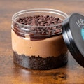 Ghirardelli Chocolate Silk Cheesecake Jar