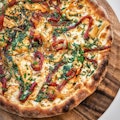 Gluten Reduced Spicy Pepper Chicken Pizza