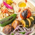 10. Veggie Kabab Plate
