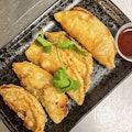 Chicken and Vegetable Pot Sticker