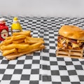 Smoking Chicken Burger w/ fries