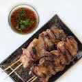 BBQ Pork on Sticks