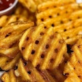 Seasoned waffle fries