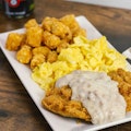 NEW!: Chicken Fried Chicken & Eggs
