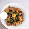 Peanut Butter Cauliflower Wings