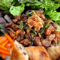 Vermicelli - Grilled Teriyaki Chicken & Vegetable Egg Roll