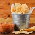 Hand-Cut Chips With Homemade Salsa