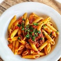 Penne with Meat Sauce