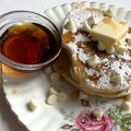 White Chip Buttermilk Pancakes