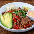 Spicy Impossible Beef Thai Bowl