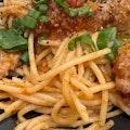 Impossible Meatballs and Spaghetti