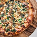 Gluten Reduced Kale & Sausage Pizza