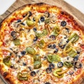 Gluten Reduced Veggie Pizza