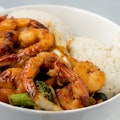 Shrimp Teriyaki Rice Bowl  