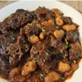 Jerked Ox Tails with Gravy