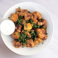 Gluten-Free and Vegan Creamy Sesame Cauliflower Wings