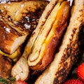 French toast breakfast sandwich 