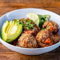 Thai Impossible Meatball Bowl