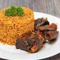 Jollof Rice & Beef
