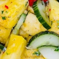 Pineapple & Cucumber Chow
