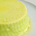 CREME CARAMEL LA Buko (Young Coconut) Pandan (Screwpine leaf) Crème Caramel (6 fl. oz.)