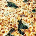 Alfredo Spinach Pizza