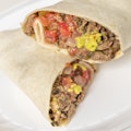 CARNE ASADA BURRITO-Carne Asada, Guacamole, Pico