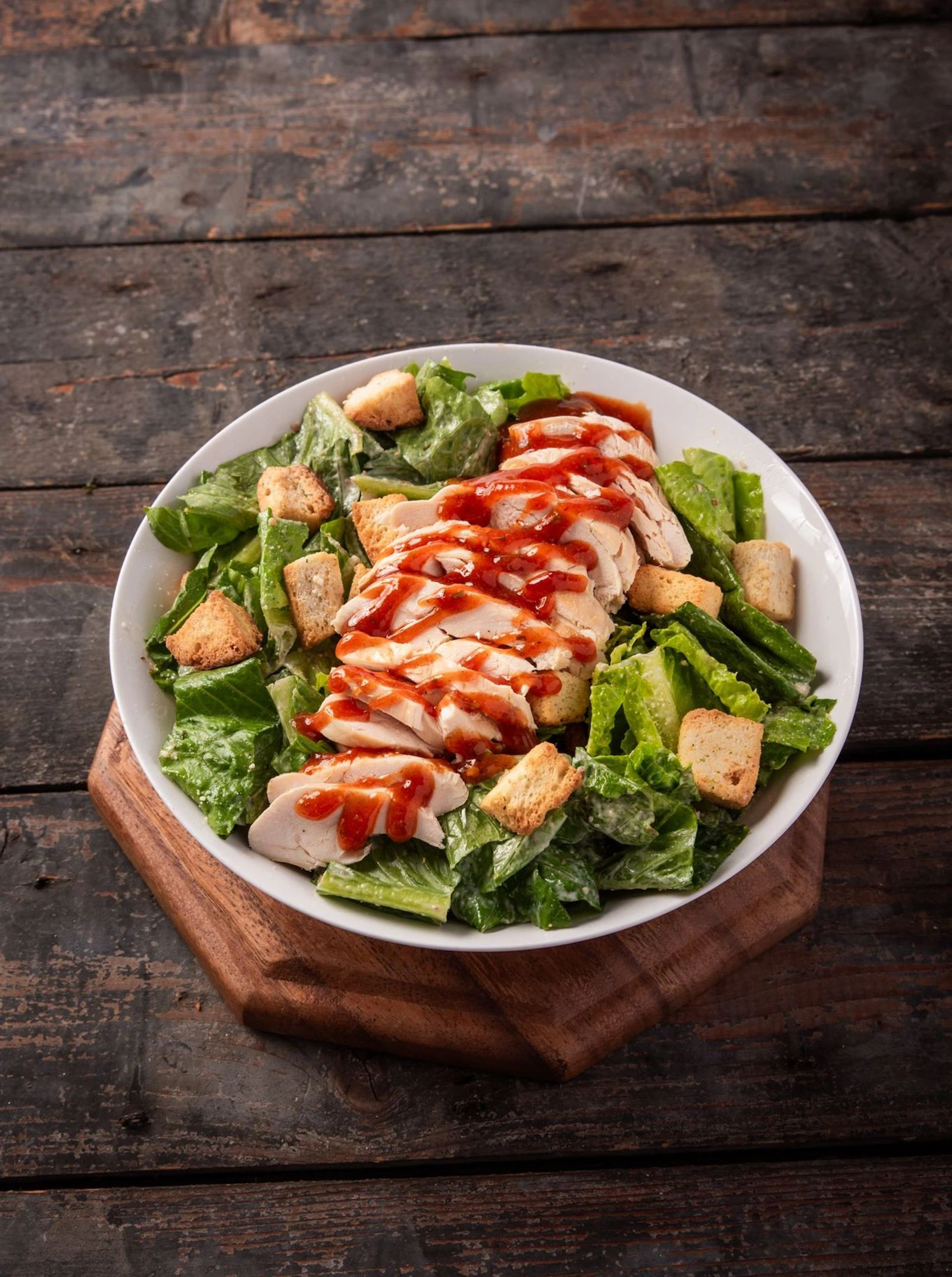 SALADE CÉSAR AU POULET TEXANE