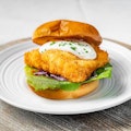Fish Burger (with French fries)