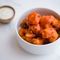 Signature Buffalo Cauliflower Wings (Vegan)
