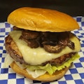 MAXX MUSHROOM SWISS BURGER COMBO