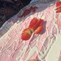 Strawberry ButterCream Cake 